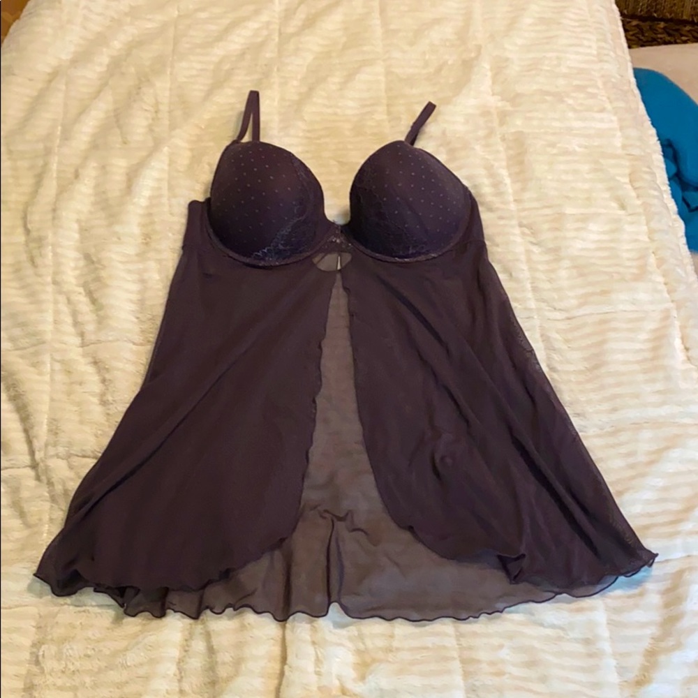 Gilligan & O’Malley Large plum chemise